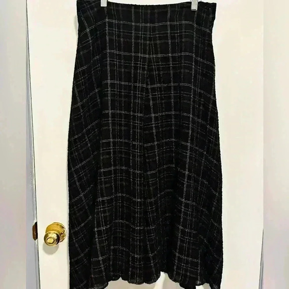 Massimo Dutti Flared Wool Blend Midi Skirt - Picture 1 of 5
